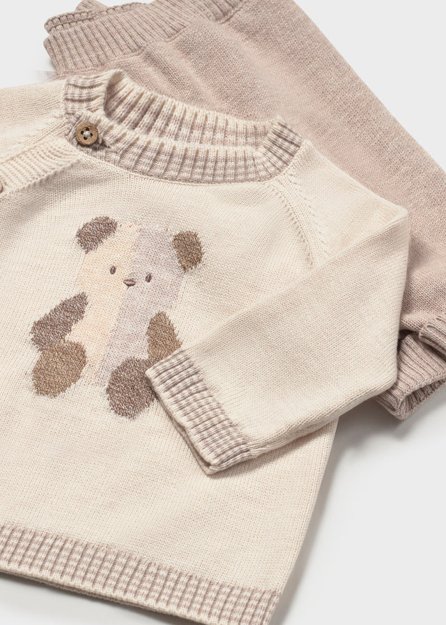 Knit pants set