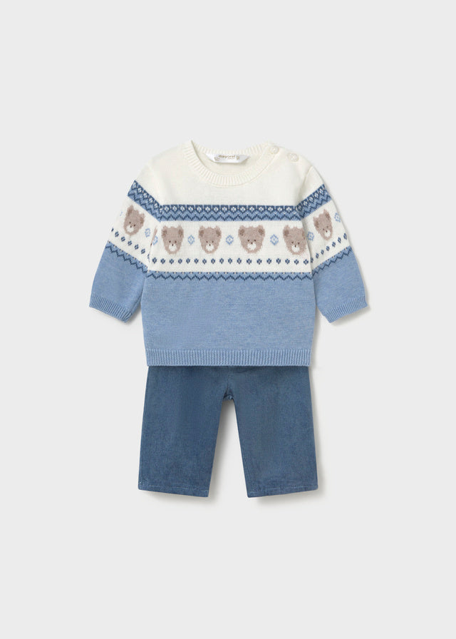 Jersey and long trousers set