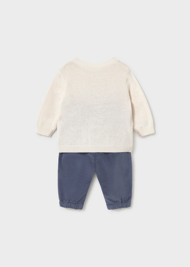 Jersey and long trousers set