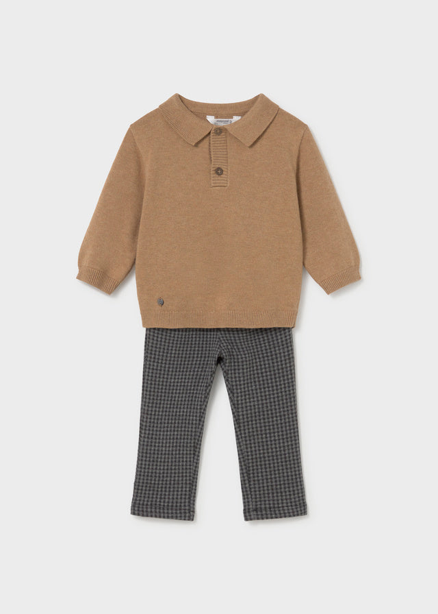 Set long trousers with sweater
