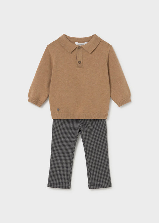 Set long trousers with sweater