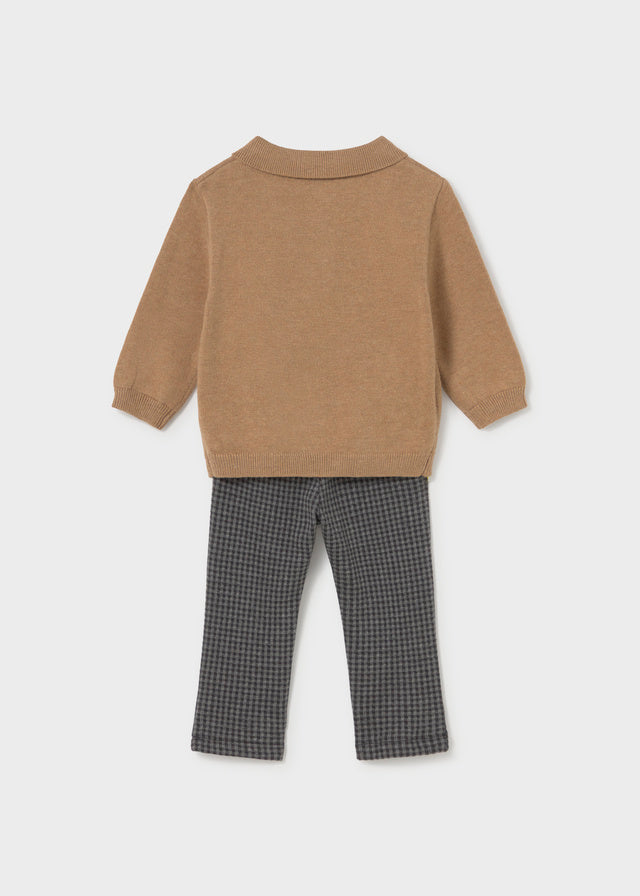 Set long trousers with sweater