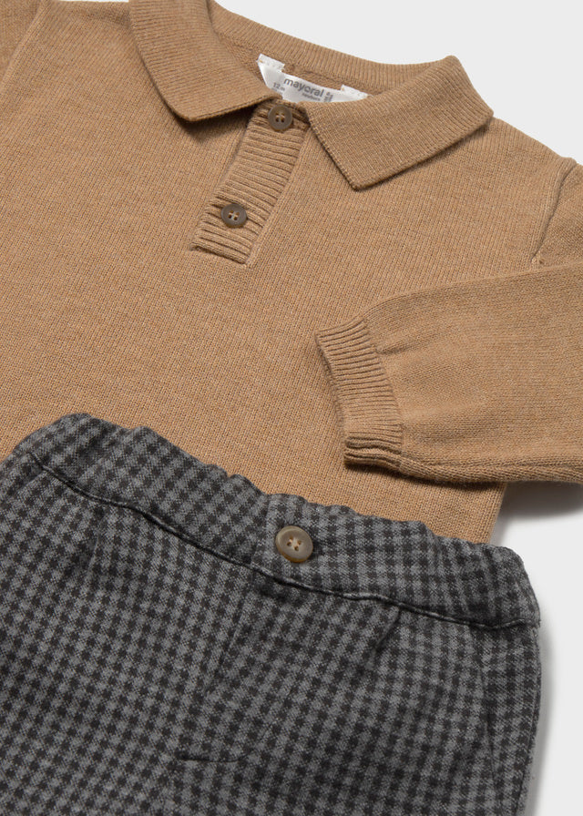 Set long trousers with sweater
