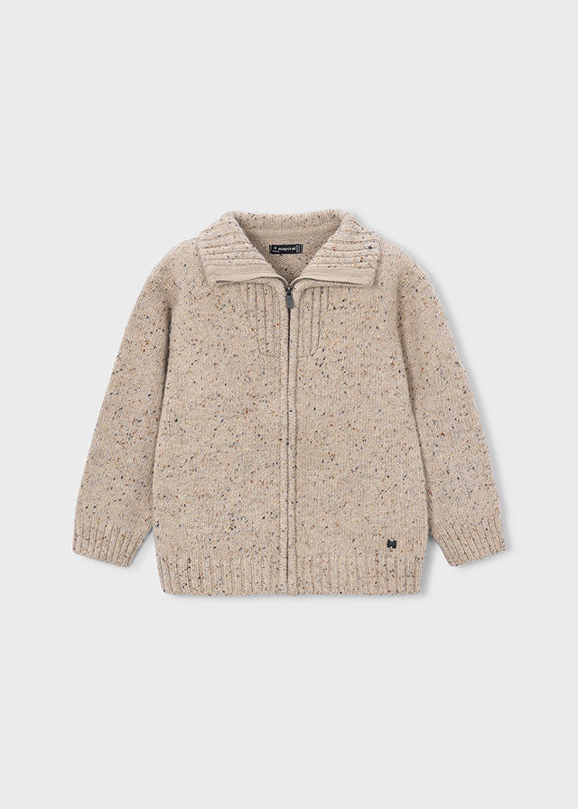 Knit sweatshirt