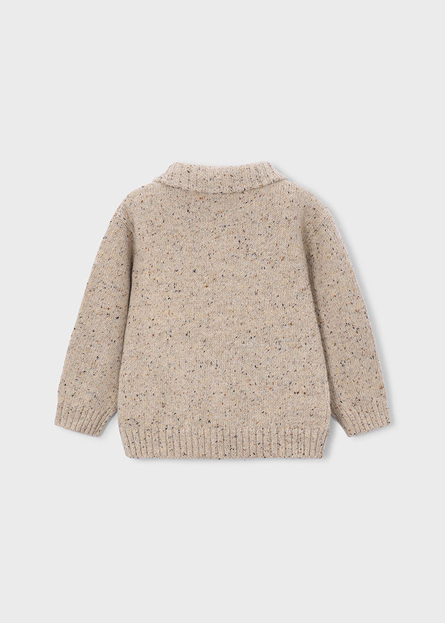 Knit sweatshirt