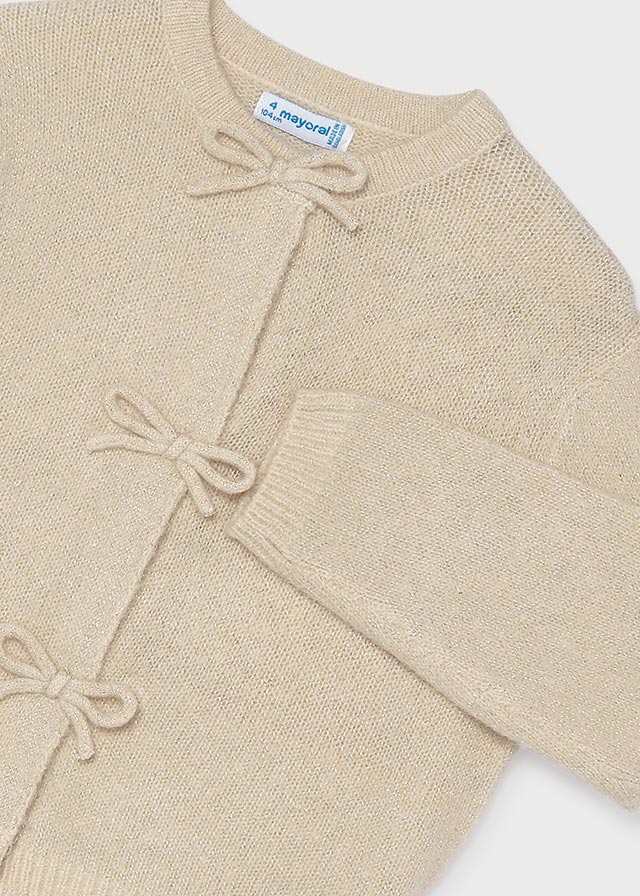 Knit cardigan