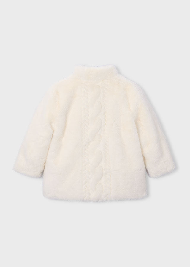 Faux-fur coat