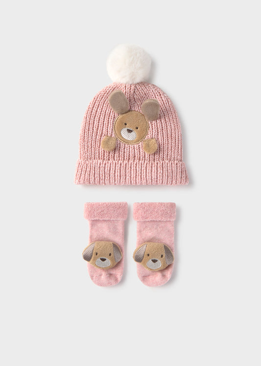 hat and socks set