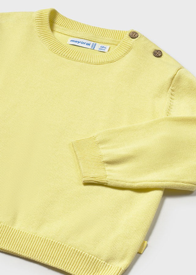 Basic cotton jumper