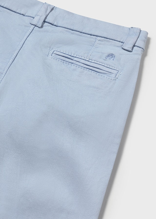 Twill basic trousers