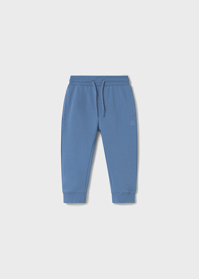 Basic cuffed fleece trousers