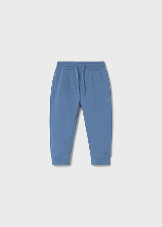 Basic cuffed fleece trousers