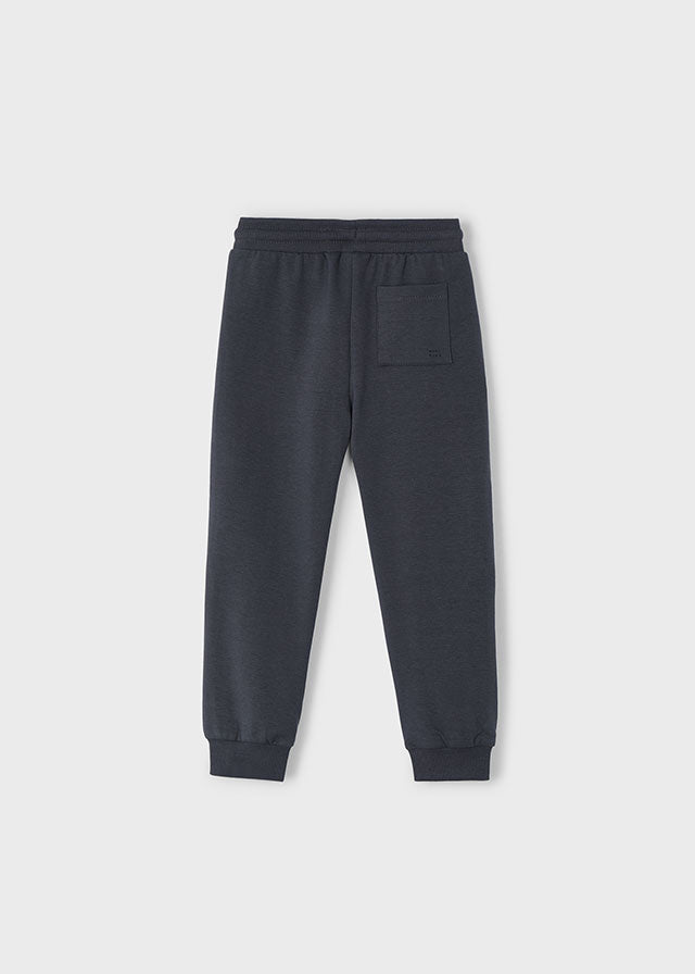 Basic cuffed fleece trousers