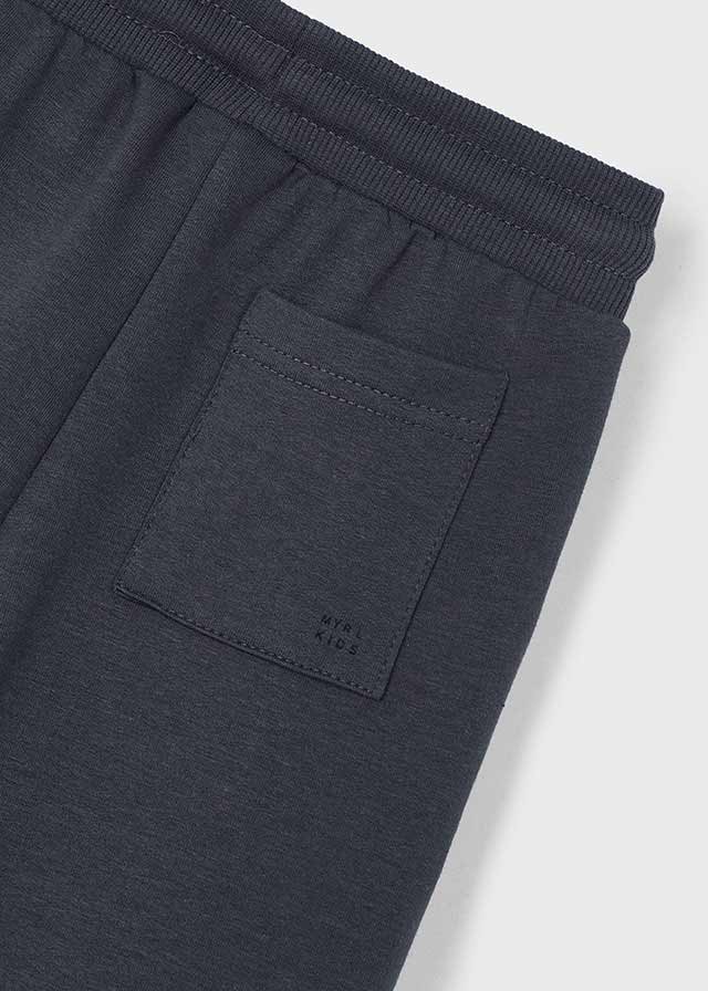 Basic cuffed fleece trousers