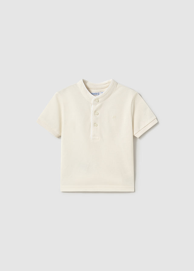 Polo s/s mao neck