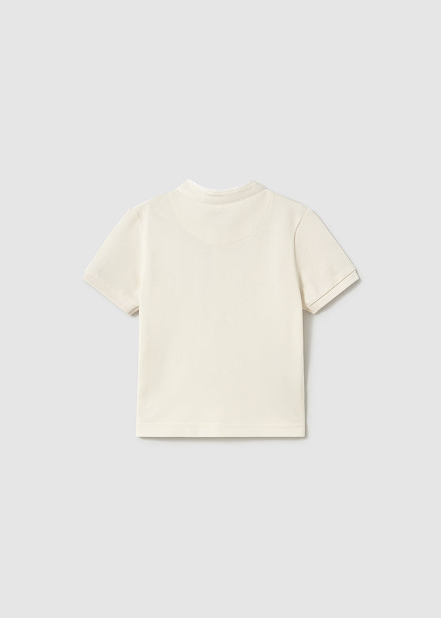 Polo s/s mao neck