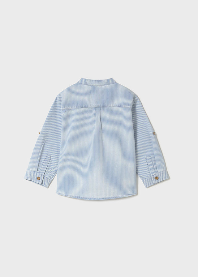 L/s denim shirt