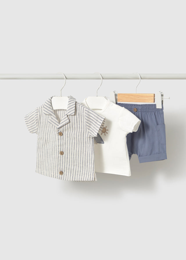 Short set w/ overshirt