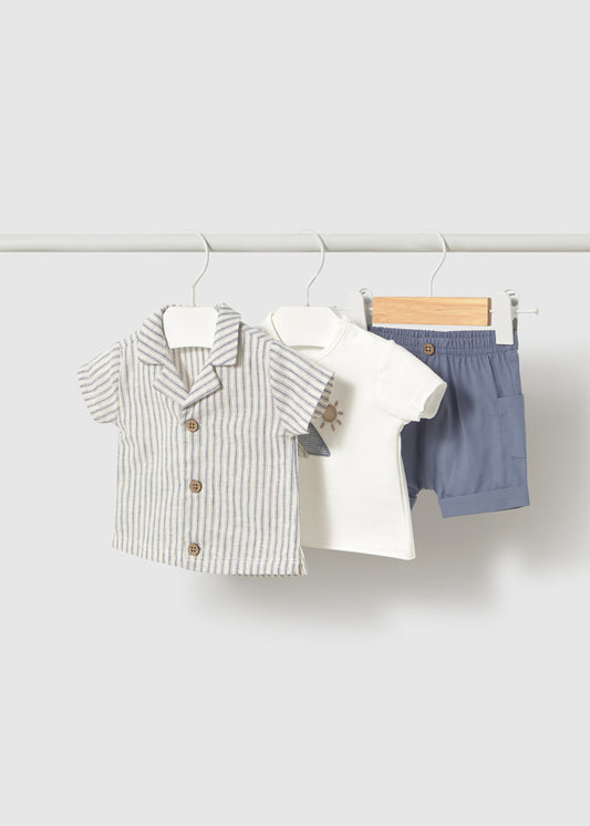 Short set w/ overshirt