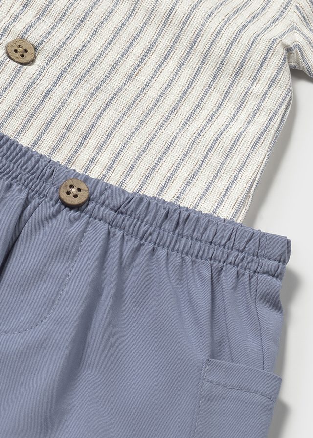 Short set w/ overshirt