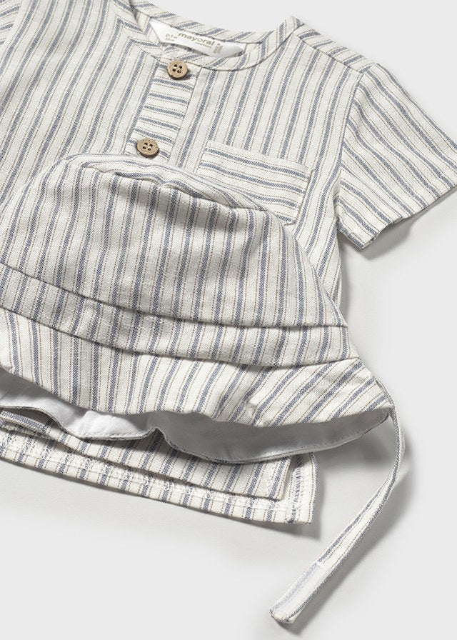 Shorts & shirt w/hat set