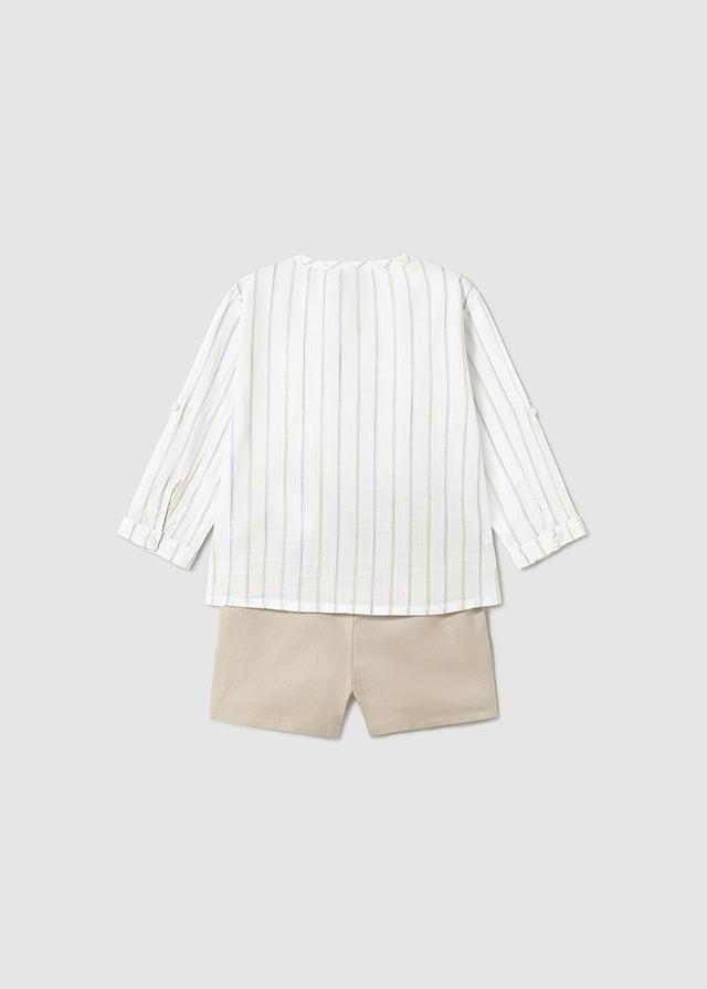 L/s shirt and bermuda set