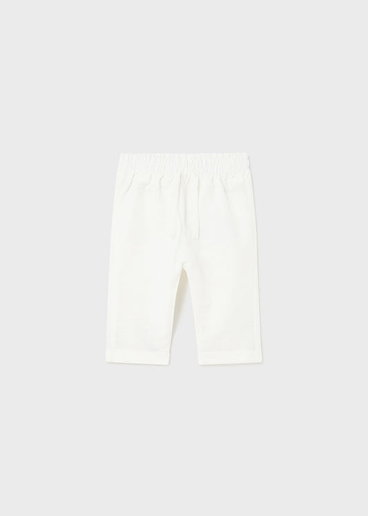 Linen long trousers