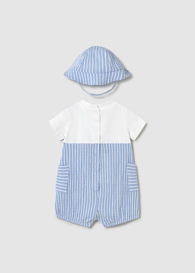 Short bodysuit w/ hat