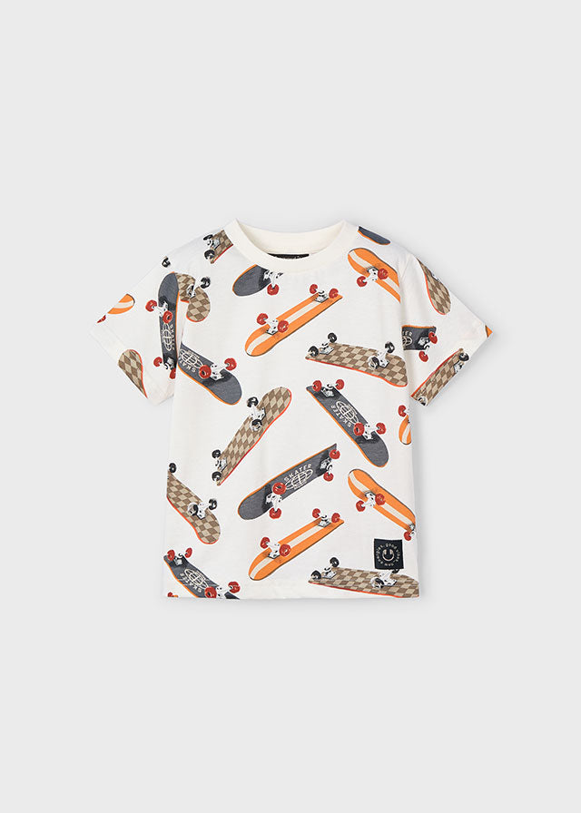 Printed s/s t-shirt