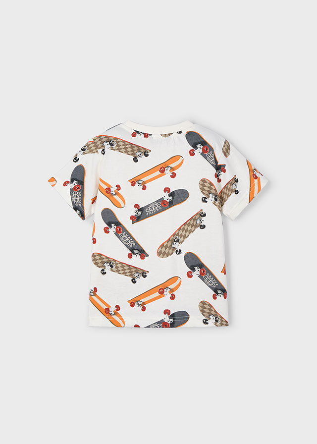 Printed s/s t-shirt