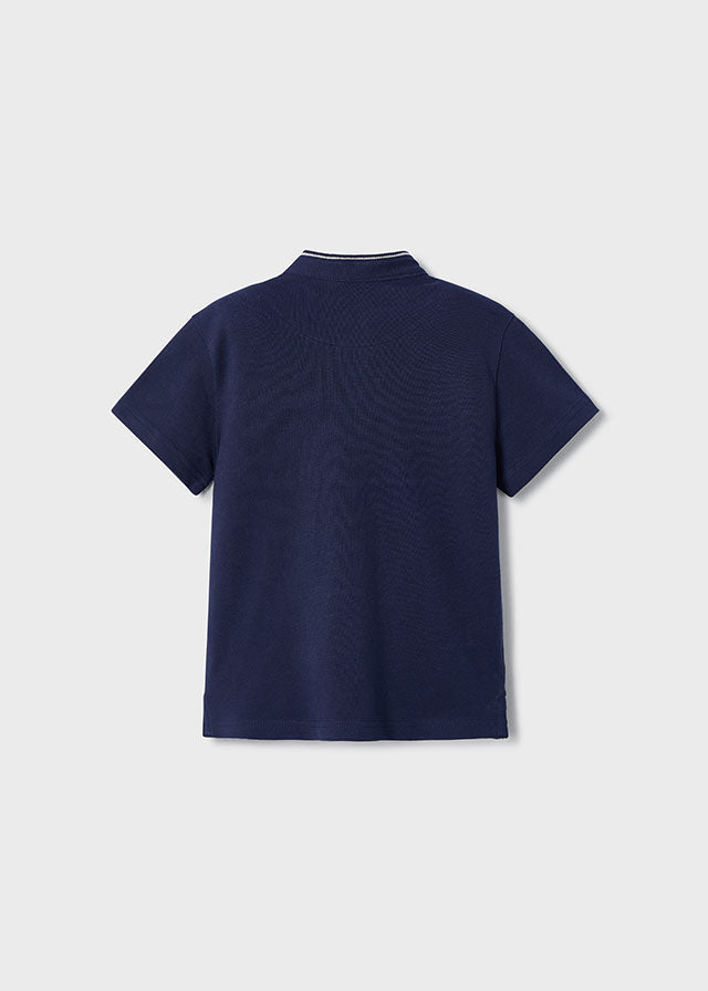 Polo s/s mao neck