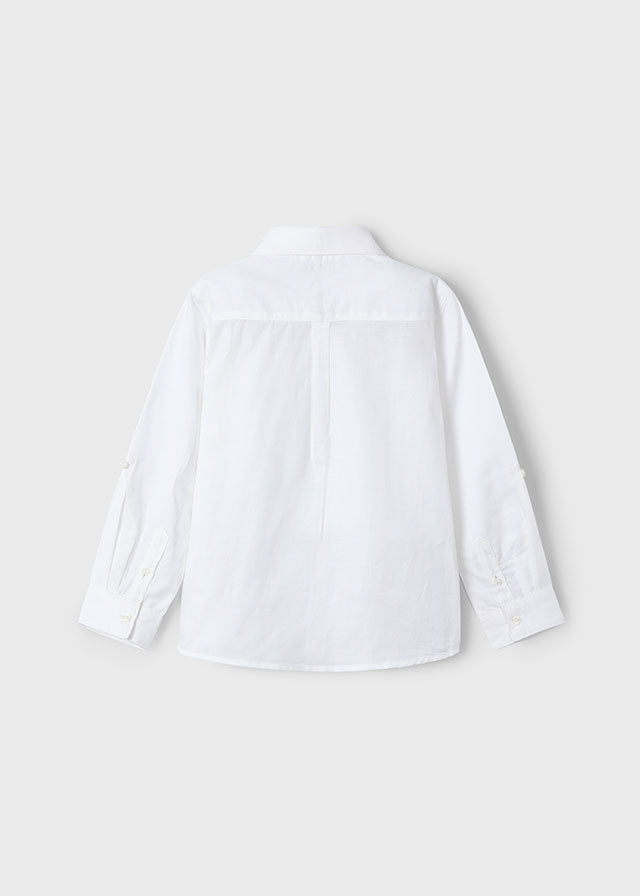 Linen l/s shirt