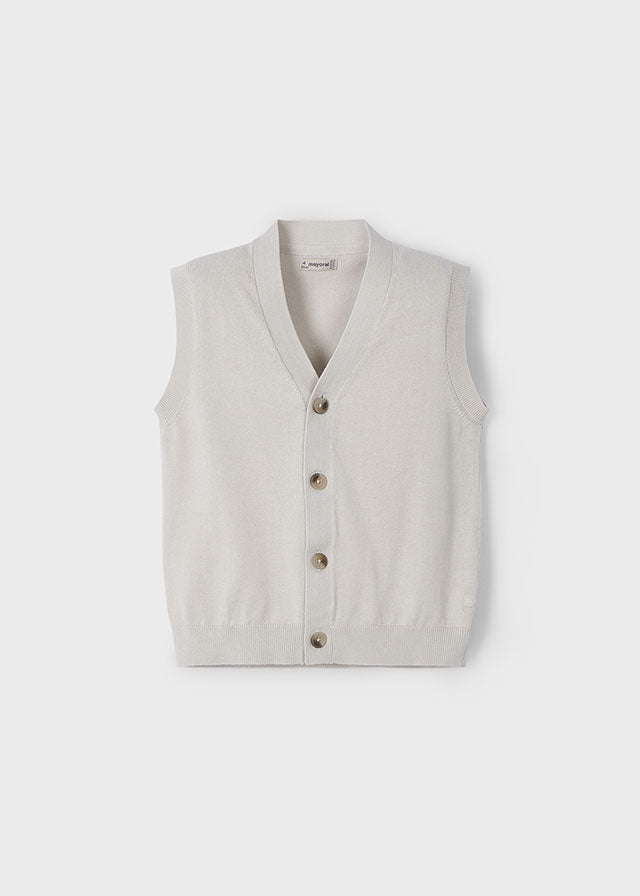 Knitting vest