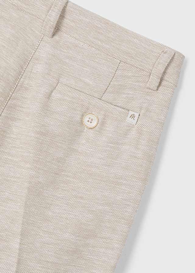 Linen suiting pants