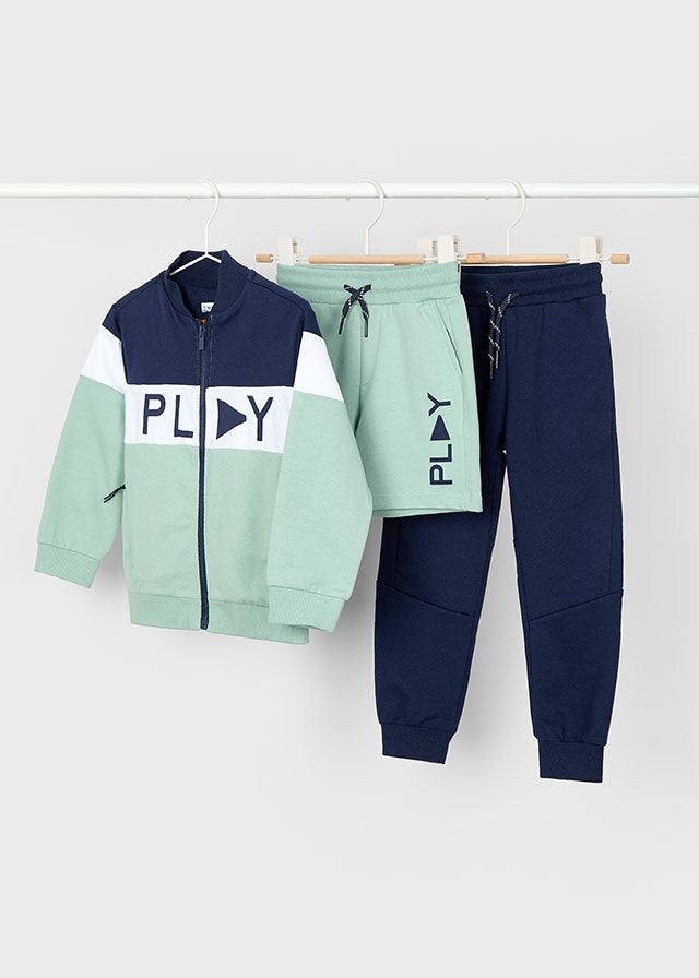 Tracksuit w/ pant & bermuda