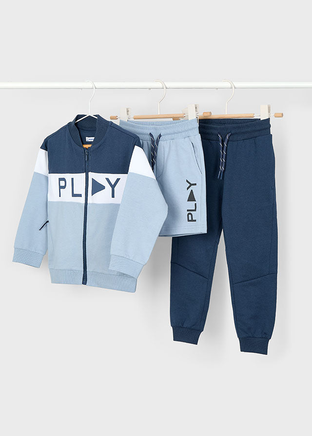 Tracksuit w/ pant & bermuda