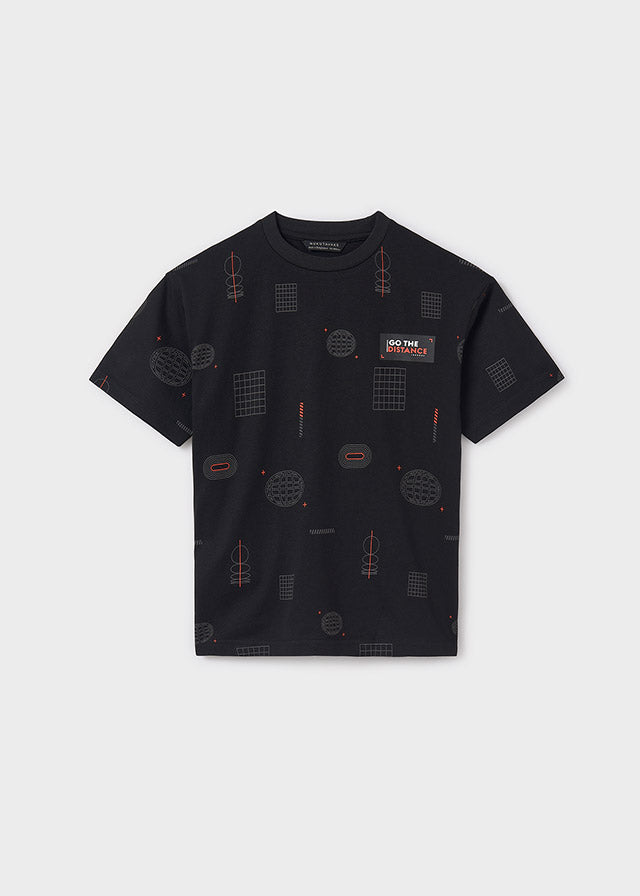 Printed s/s t-shirt