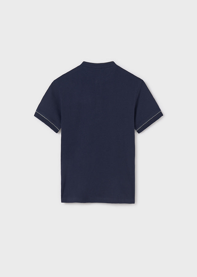 Polo s/s mao neck