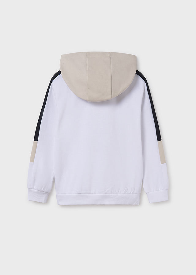 Contrast pullover