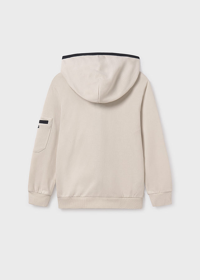 Interlock pullover