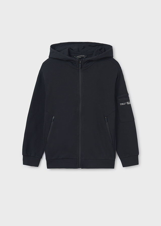 Interlock pullover