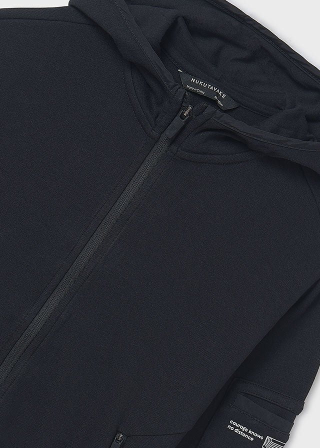 Interlock pullover