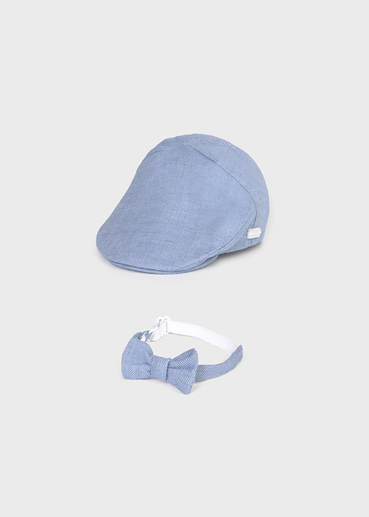 Flat cap & bowtie set