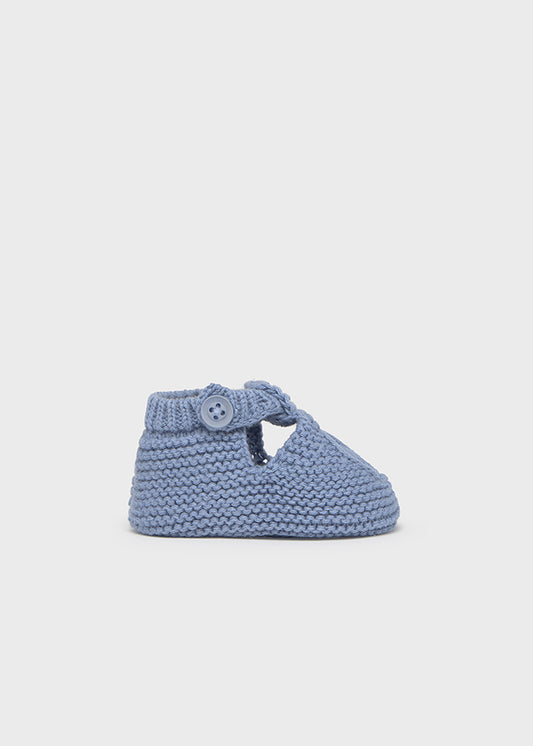 Knit booties
