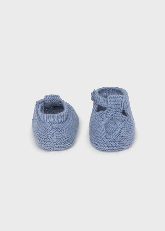 Knit booties