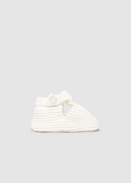 Knit booties