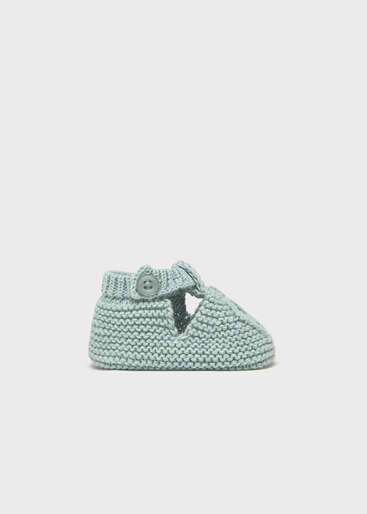 Knit booties