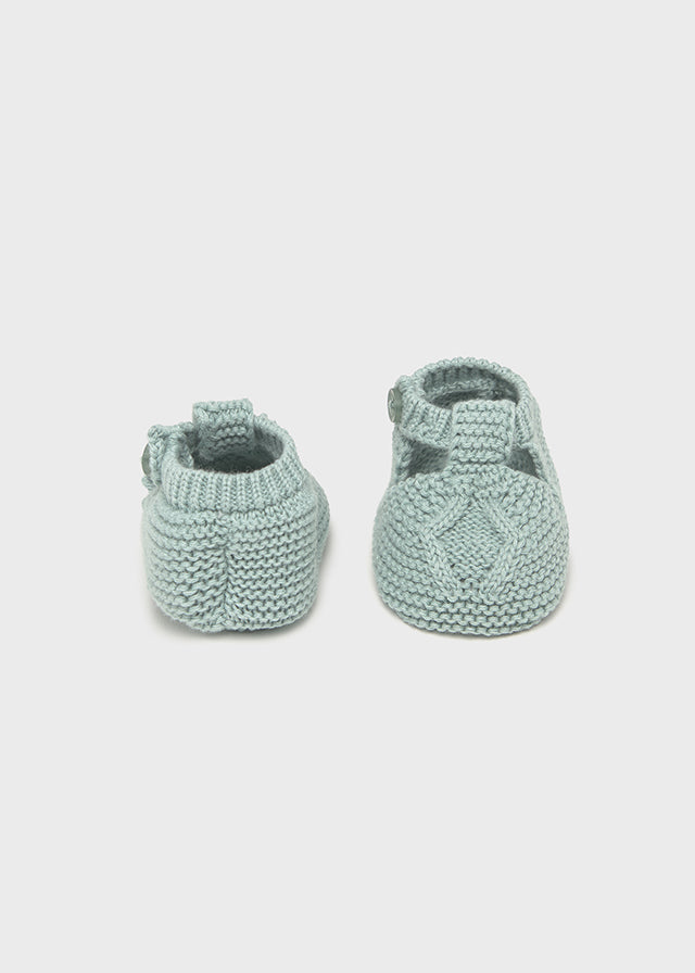 Knit booties