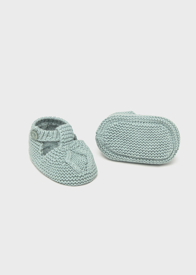 Knit booties