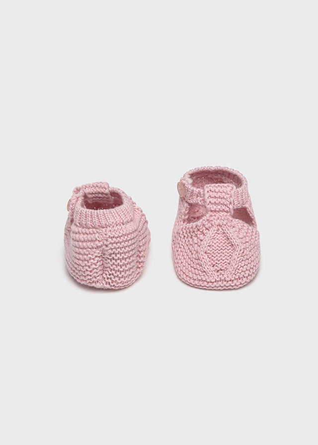 Knit booties